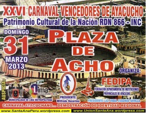 carnaval ayacuchano en lima fedipa