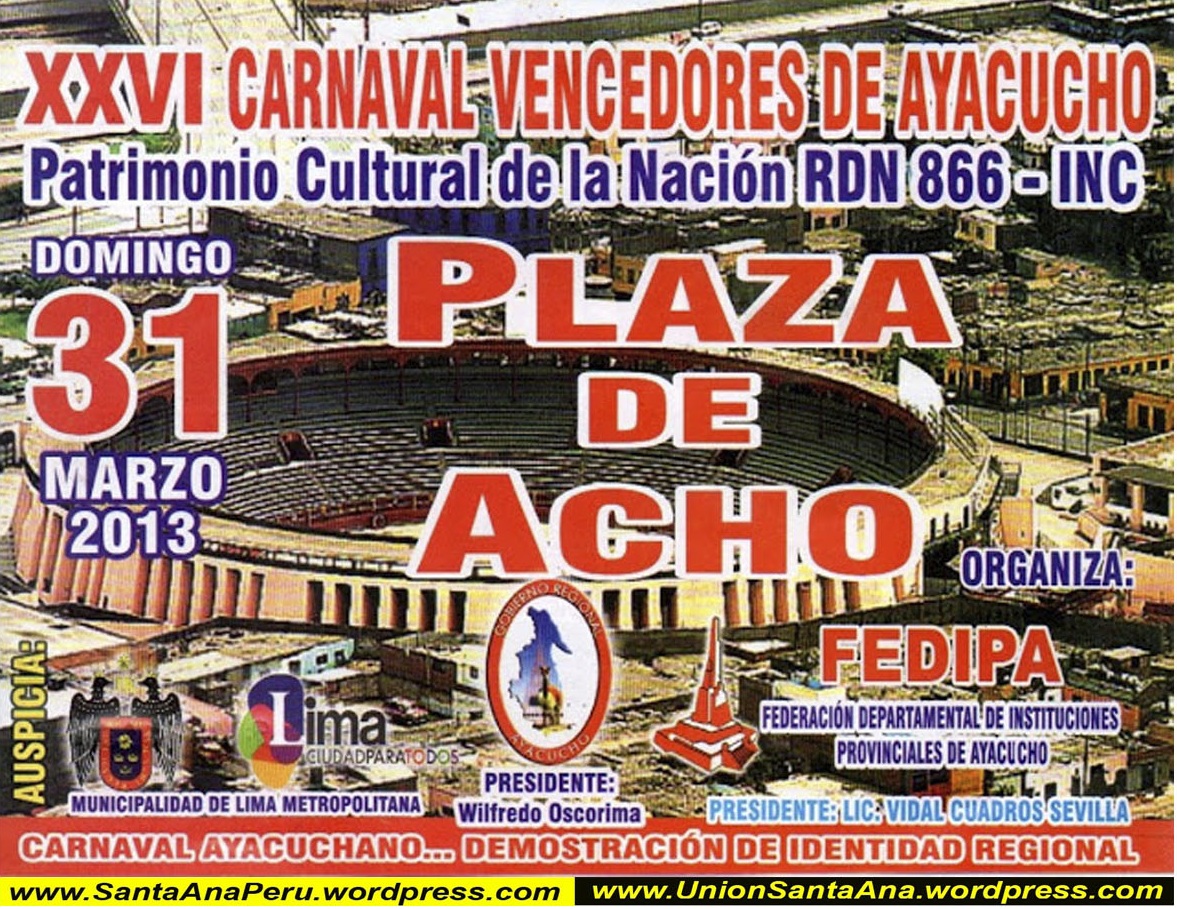 Carnaval ayacuchano en Lima – Chalena Vásquez (1998)